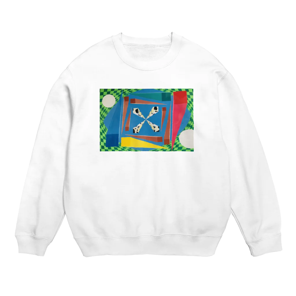 f_koko7の中2の文化祭 Crew Neck Sweatshirt