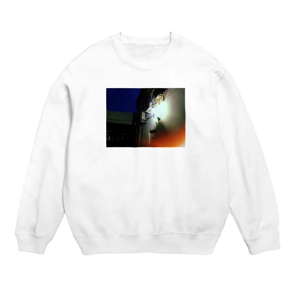 shipi's shopの夜の街 Crew Neck Sweatshirt