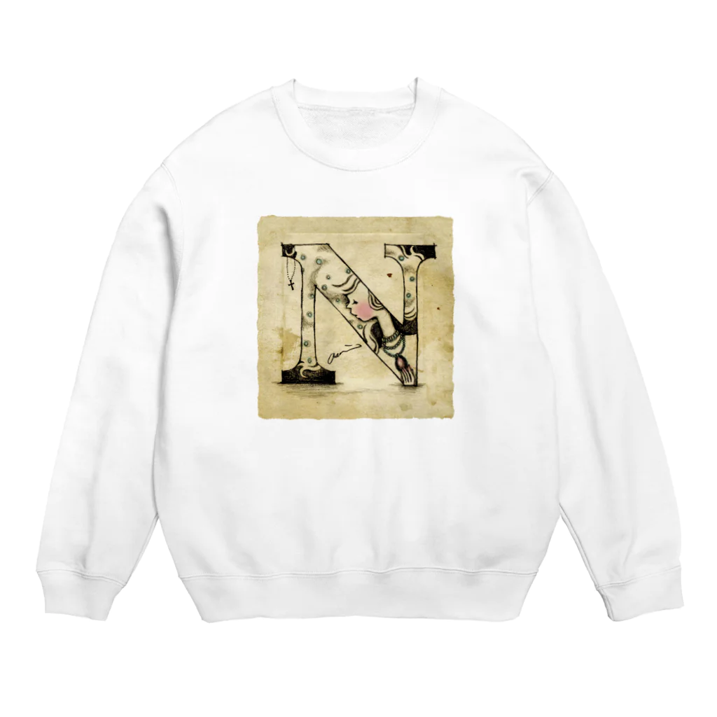 kaeruruのN Crew Neck Sweatshirt