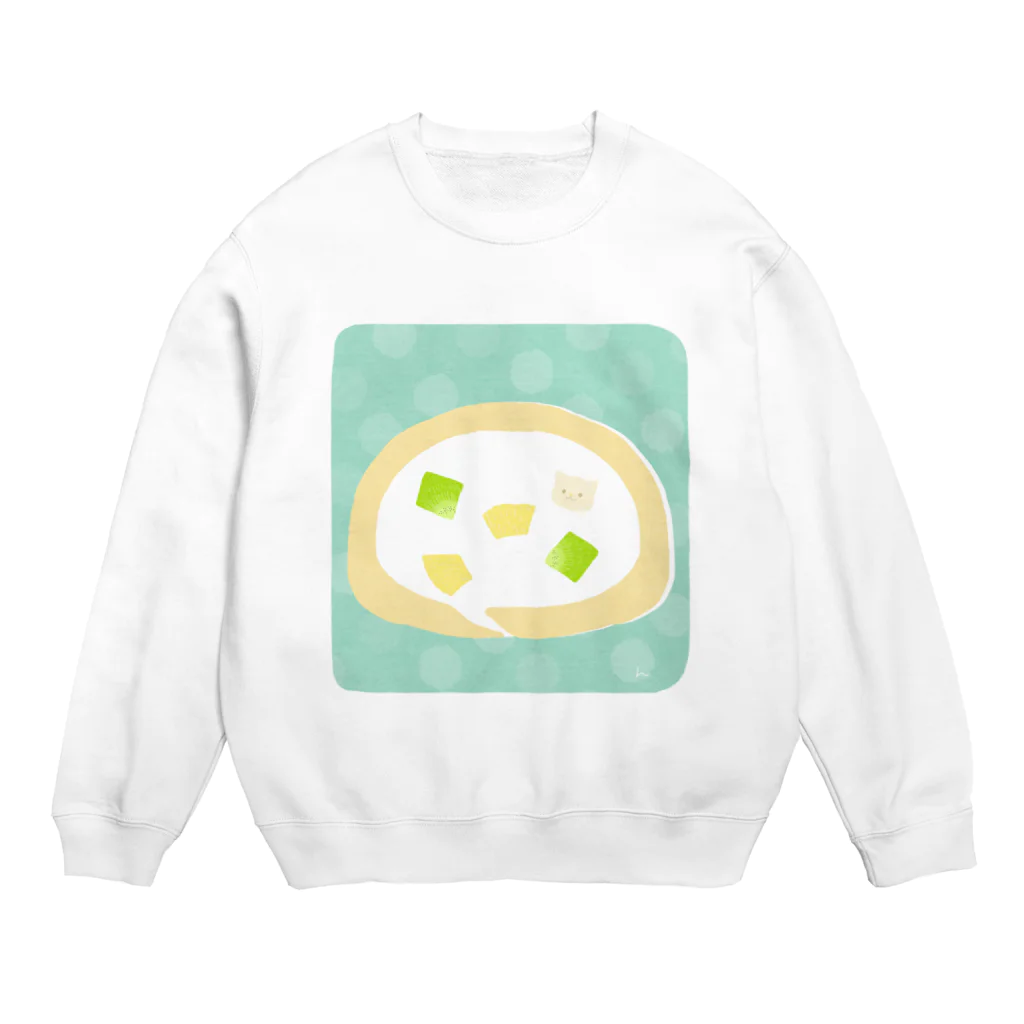 nabeのおへやのロールケーキ Crew Neck Sweatshirt