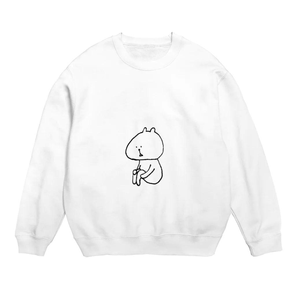 はみをの体育座り Crew Neck Sweatshirt