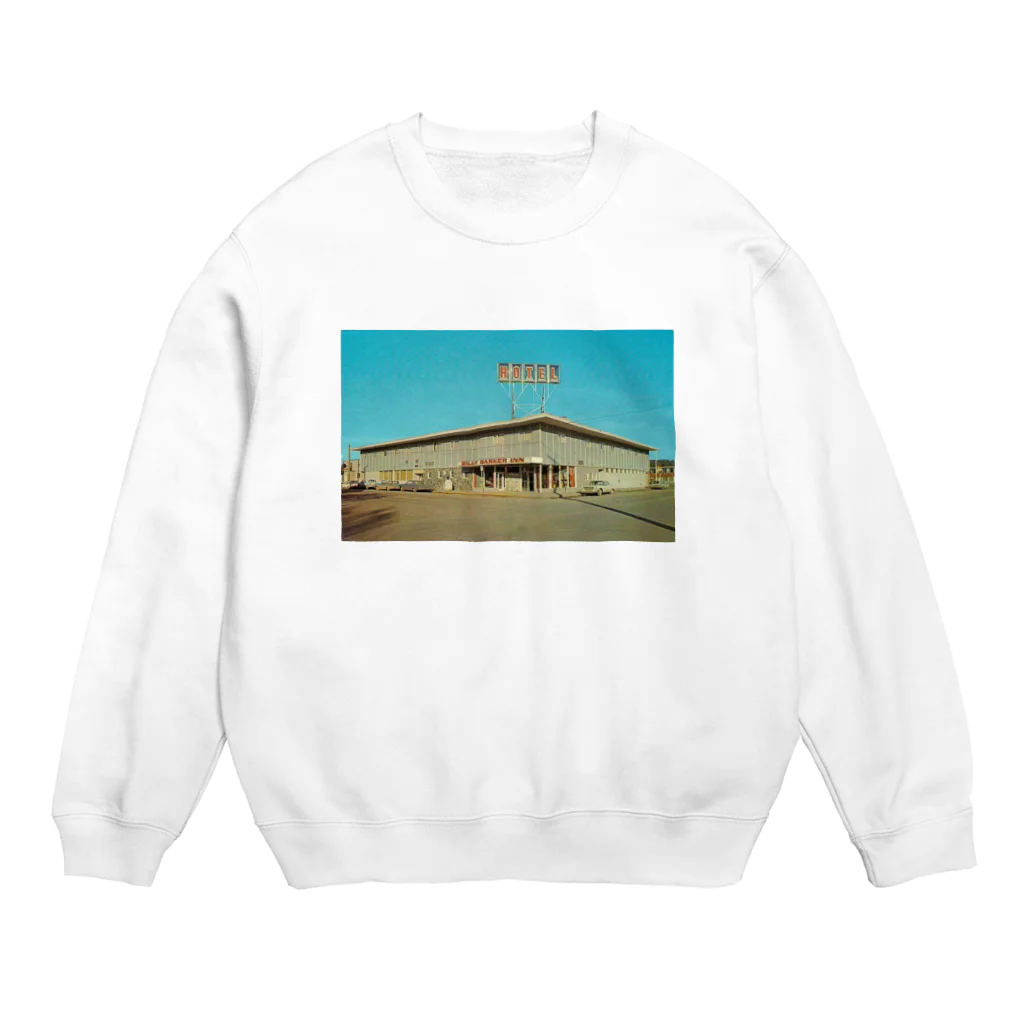 VintageのPOSTCARD: BILLY BARKER INN, QUESNEL, BC, 1962 Crew Neck Sweatshirt