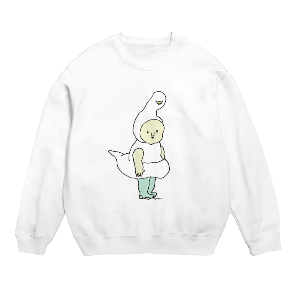 ナガキパーマの白鳥の湖 Crew Neck Sweatshirt