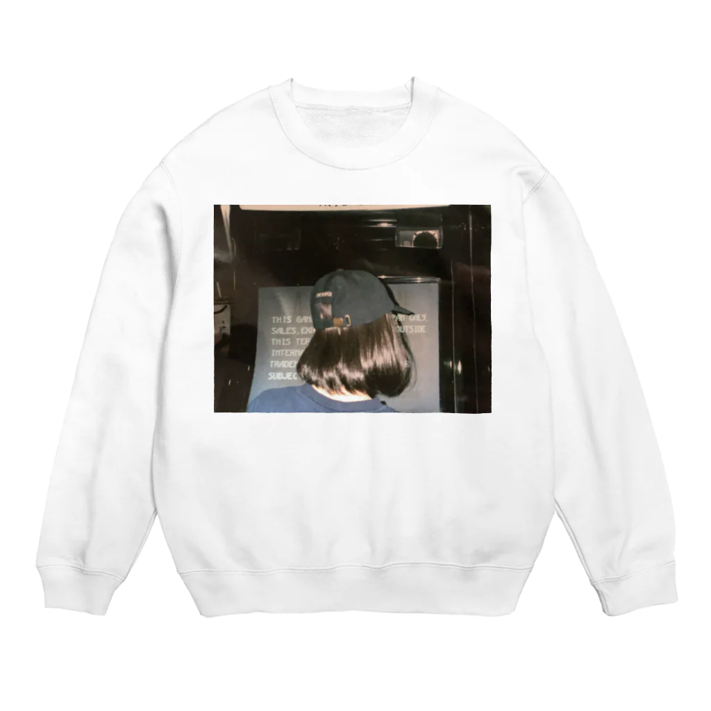 実優の彼女とゲーセン Crew Neck Sweatshirt