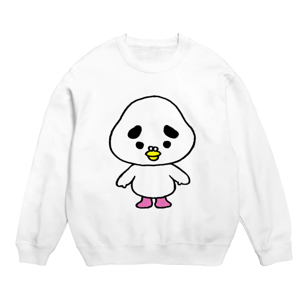 ぽっぽーちゃんのぽっぽーちゃん１ Crew Neck Sweatshirt