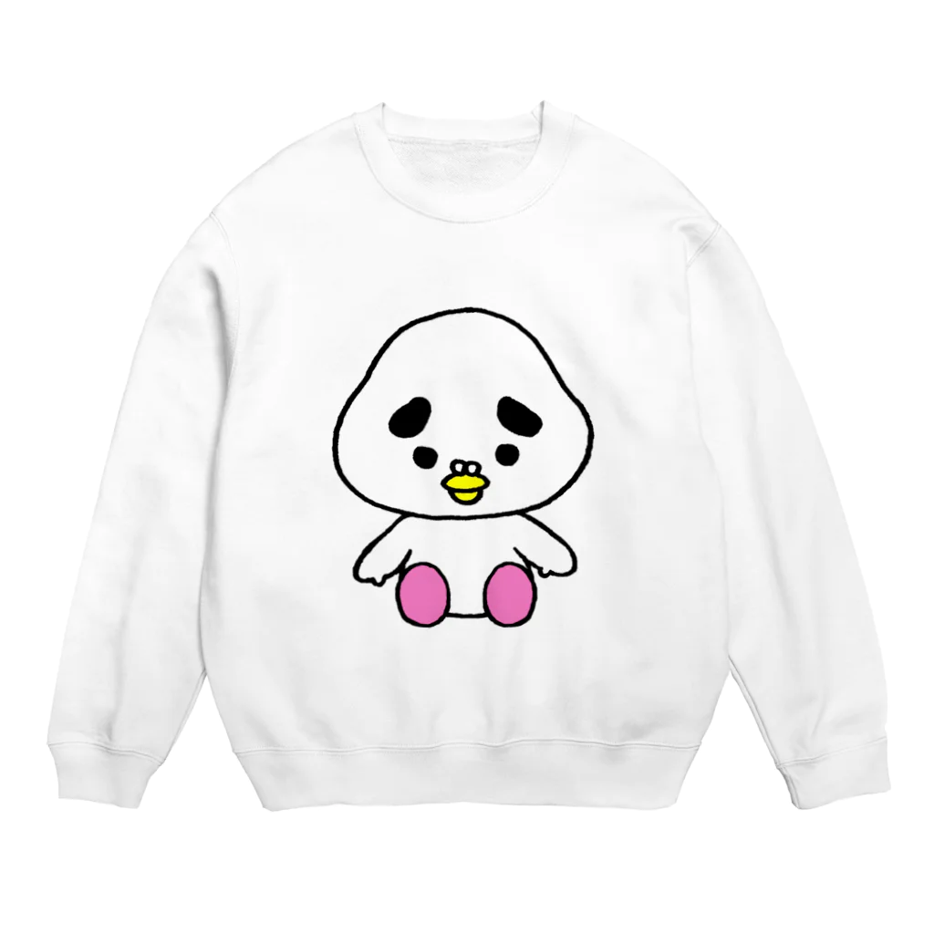 ぽっぽーちゃんのぽっぽーちゃん２ Crew Neck Sweatshirt