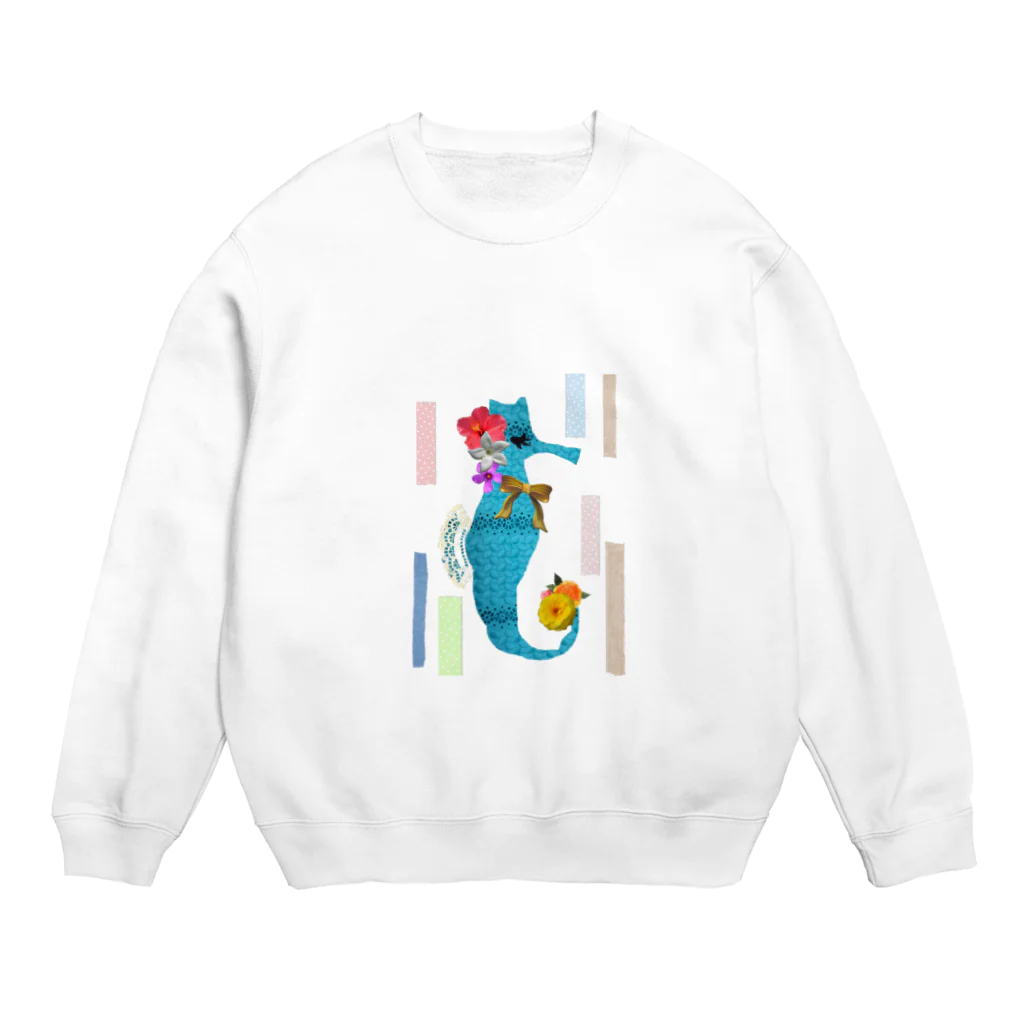 AKのタツノオトシゴ Crew Neck Sweatshirt