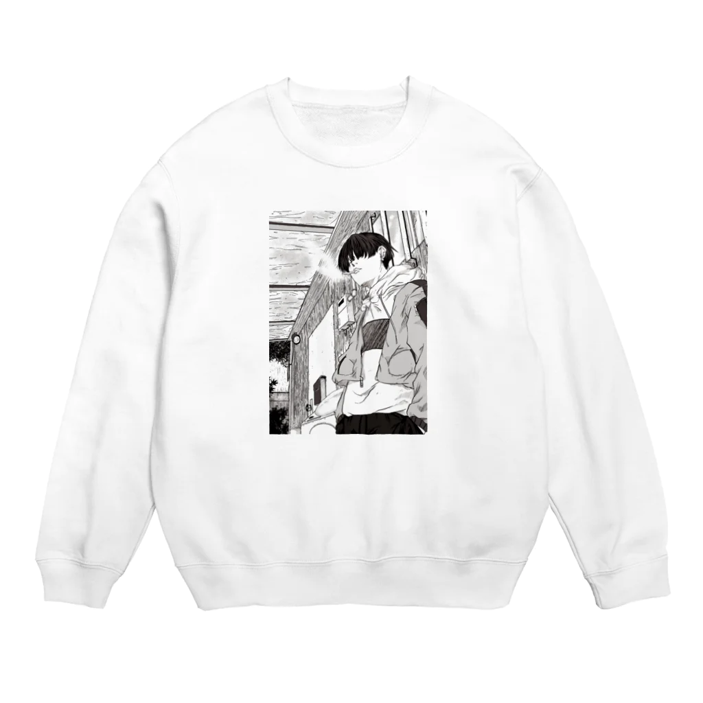 isamhitoshiのrainyday Crew Neck Sweatshirt