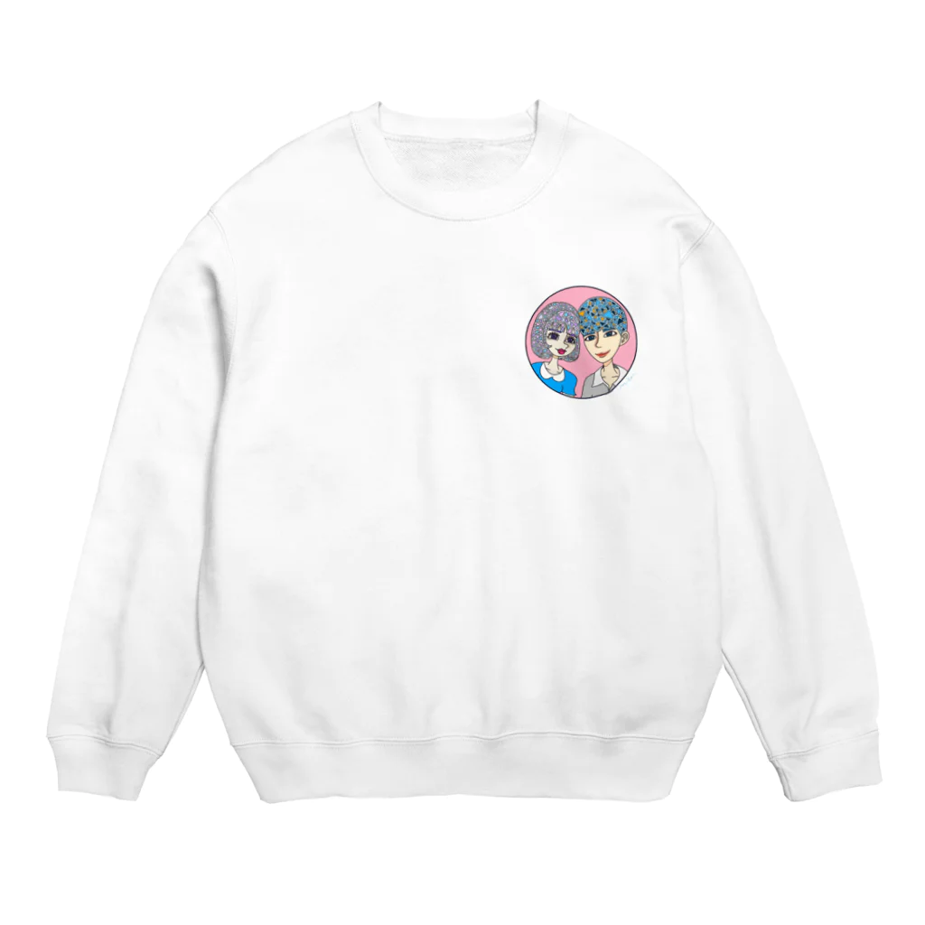 moeto_emoのM&R (illustrated by B) Crew Neck Sweatshirt