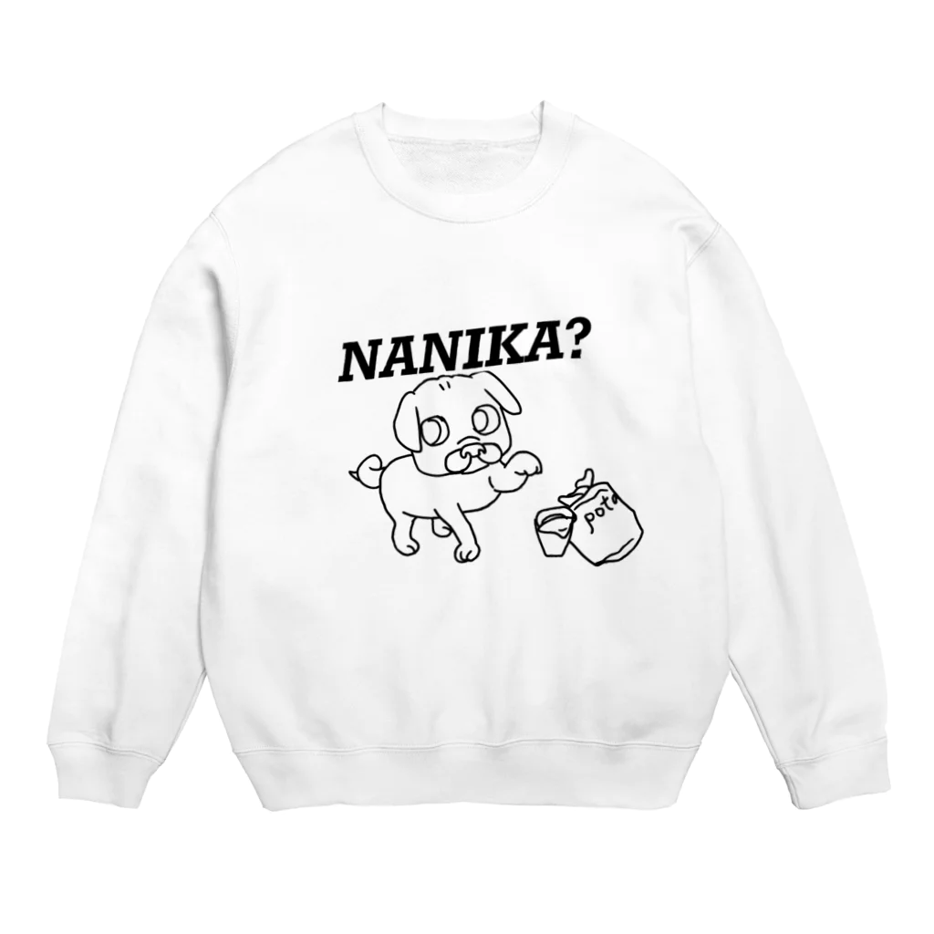 三浦のNANIKA?パグ Crew Neck Sweatshirt