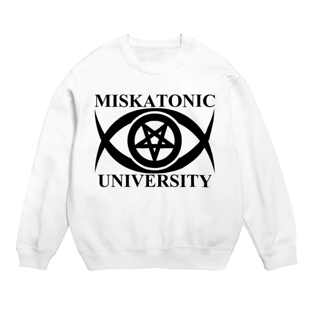 AURA_HYSTERICAのMISKATONIC UNIVERSITY Crew Neck Sweatshirt