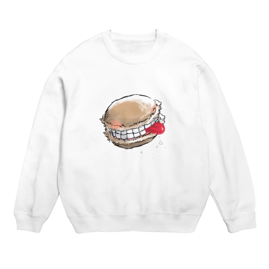 Chatoの呪いの召喚獣シリーズ(ミルクティ) Crew Neck Sweatshirt