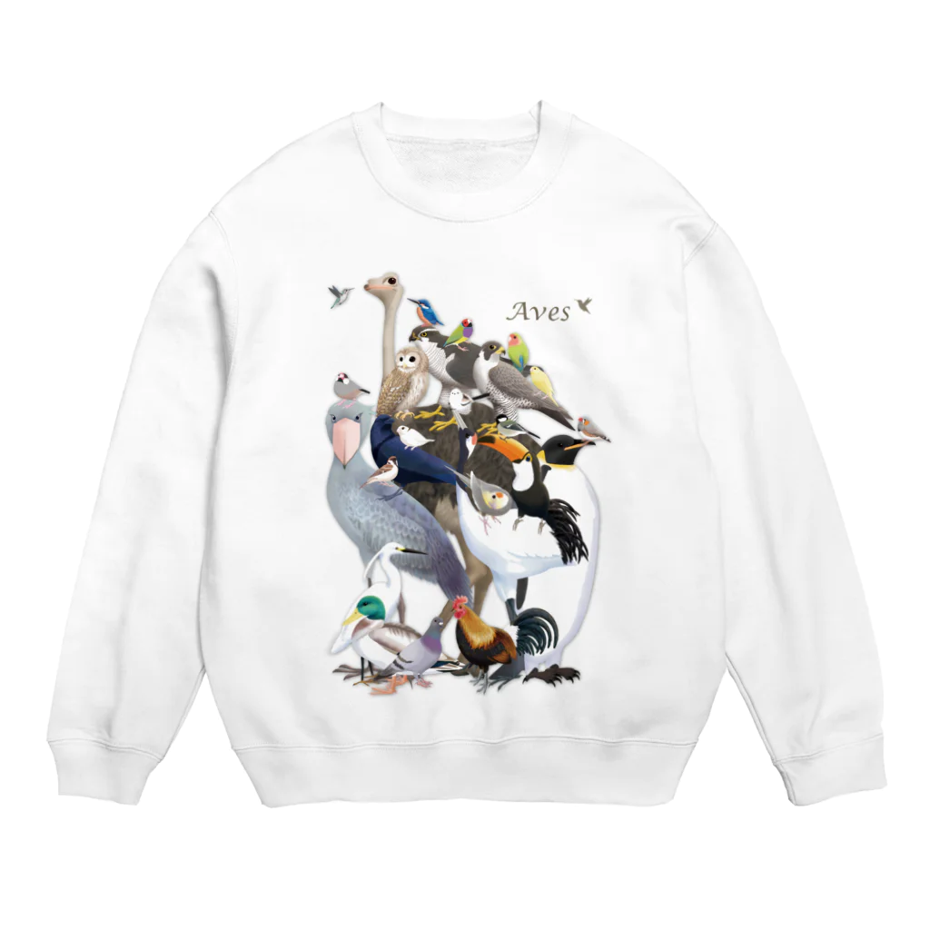 楓工房 ＊suzuri店＊の翼の系譜 Crew Neck Sweatshirt