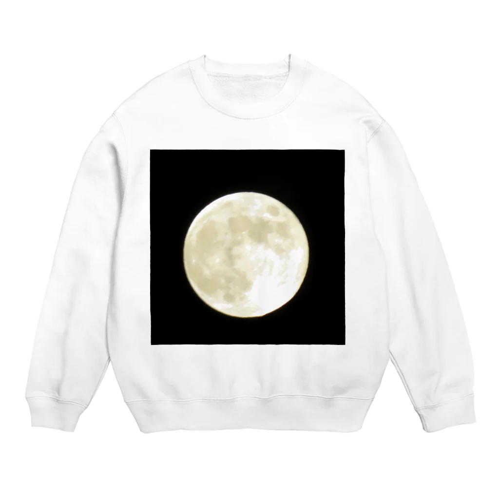 ミラくまの6月の満月 Crew Neck Sweatshirt