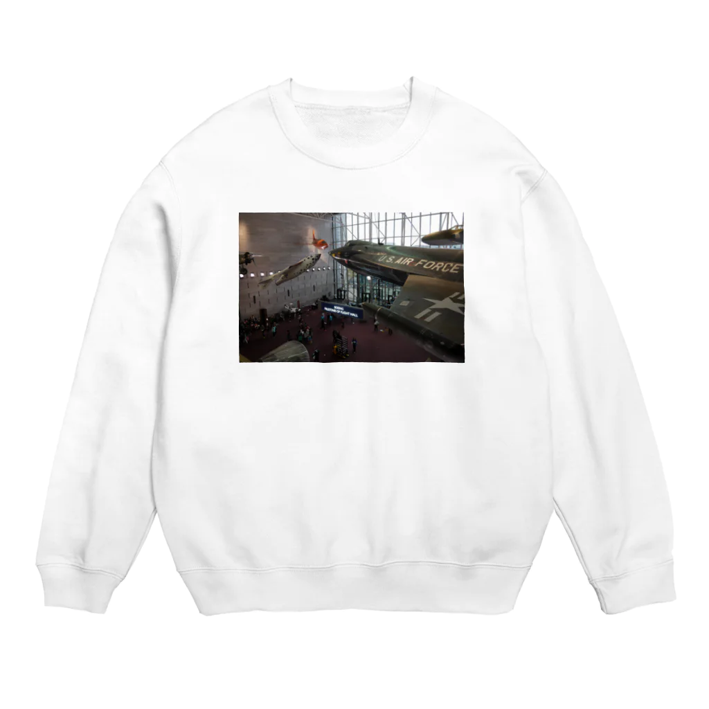 海外大好き♡のU.S.航空博物館 Crew Neck Sweatshirt