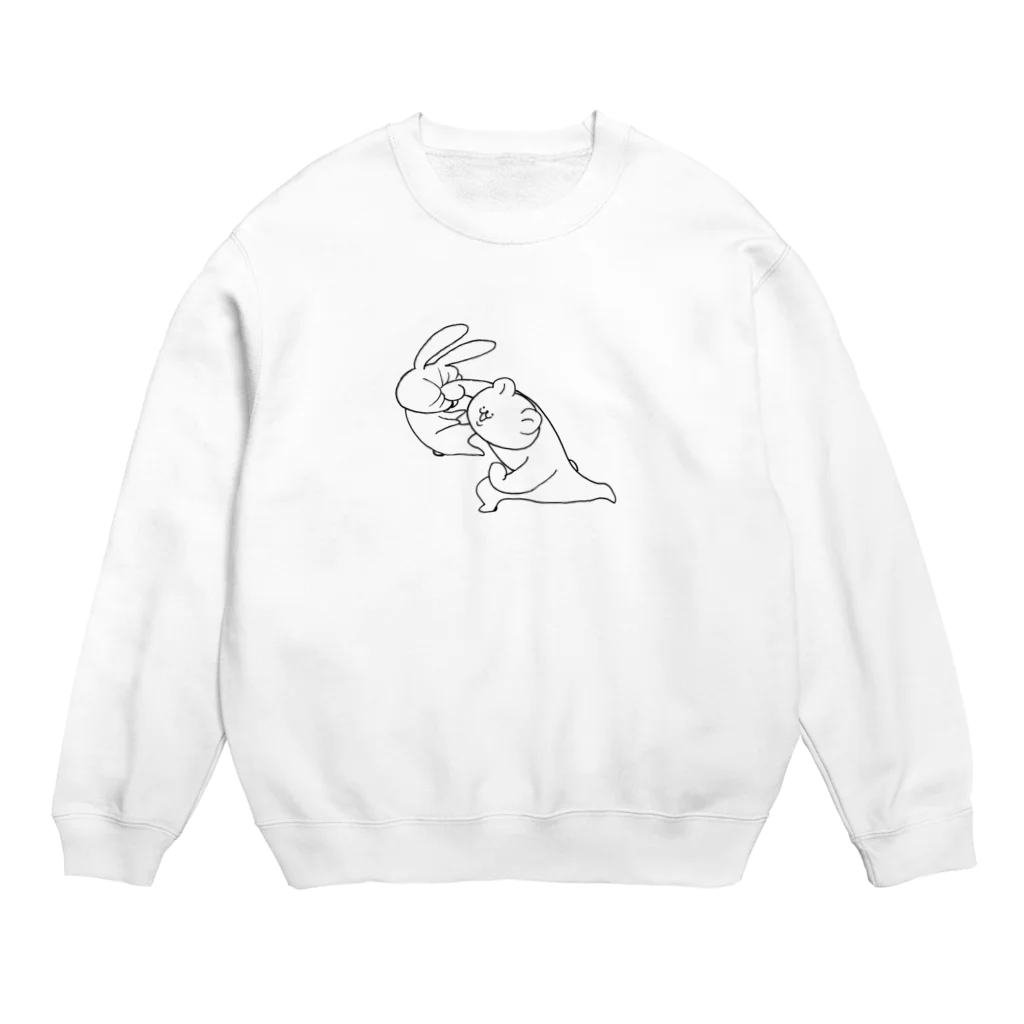 煩悩の調子に乗りすぎたうさき Crew Neck Sweatshirt