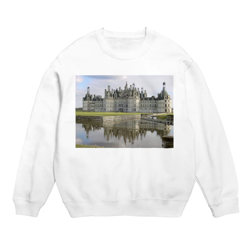 jikotashimayaのシャンボール城 Crew Neck Sweatshirt