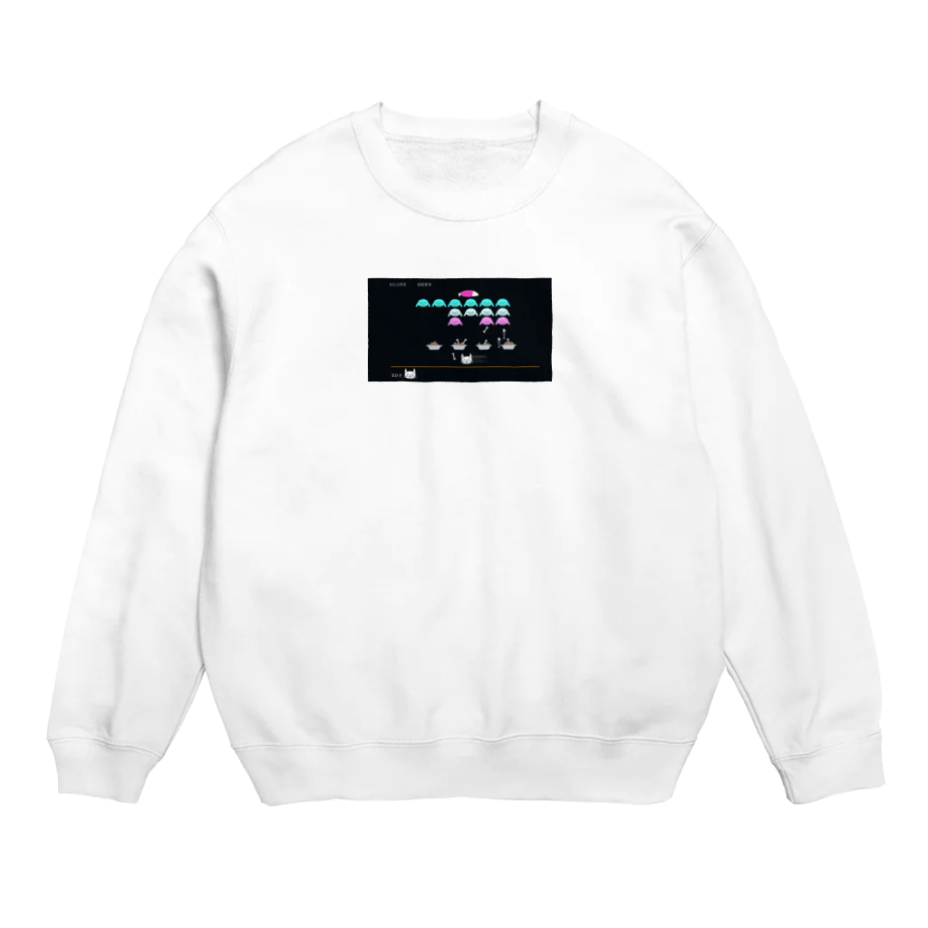 ペットの動画・ペットサプリのにゃんべーだー Crew Neck Sweatshirt