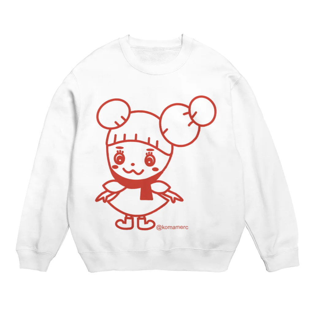 ぬくもり生姜ちゃんグッズ店のぬくもり生姜ちゃん Crew Neck Sweatshirt