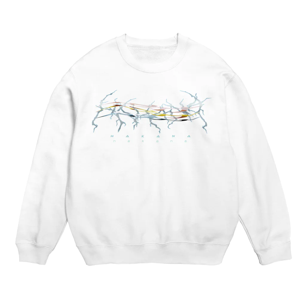 ◌ ~ ✌︎ 𝓃 𝓲 𝒹 ❍ 𝓃 𝓮 ✌︎ ~ ◌のHAKANA wave Crew Neck Sweatshirt