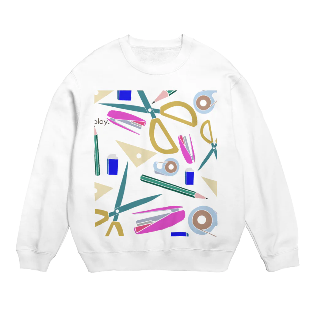 ちよこのぶんぐ .2 Crew Neck Sweatshirt