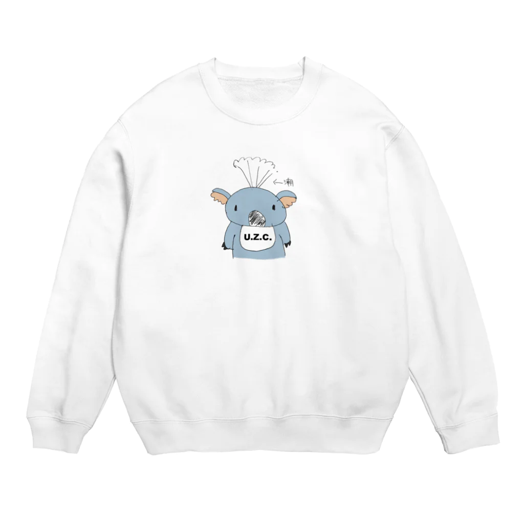 MCコアラコアラのU.Z.C.潮吹きコアラ Crew Neck Sweatshirt