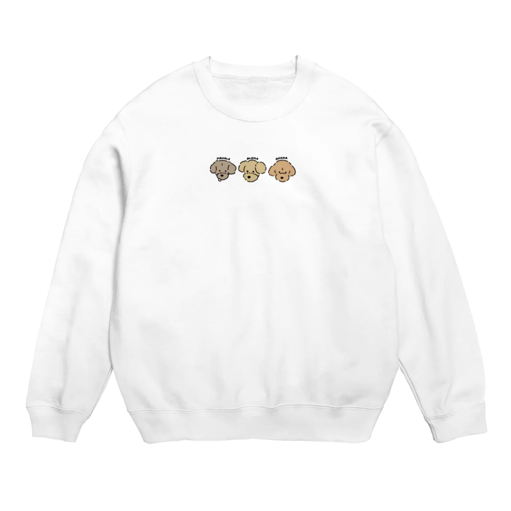 moeのALOHA / MAHALO / OHANA Crew Neck Sweatshirt