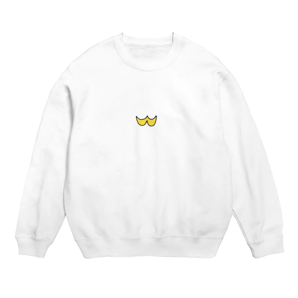 0011 1001のひげ Crew Neck Sweatshirt