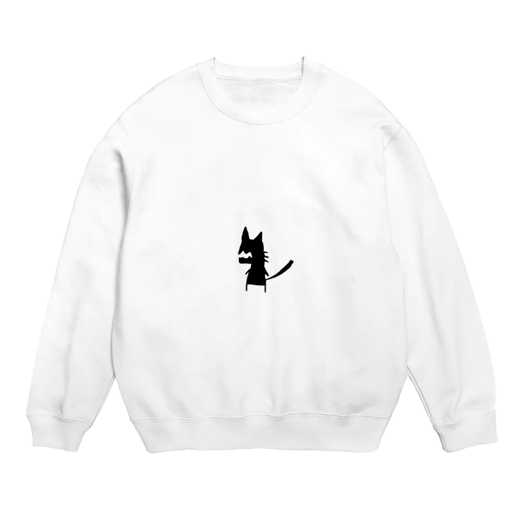 クロネコちゃん。のクロネコちゃん Crew Neck Sweatshirt