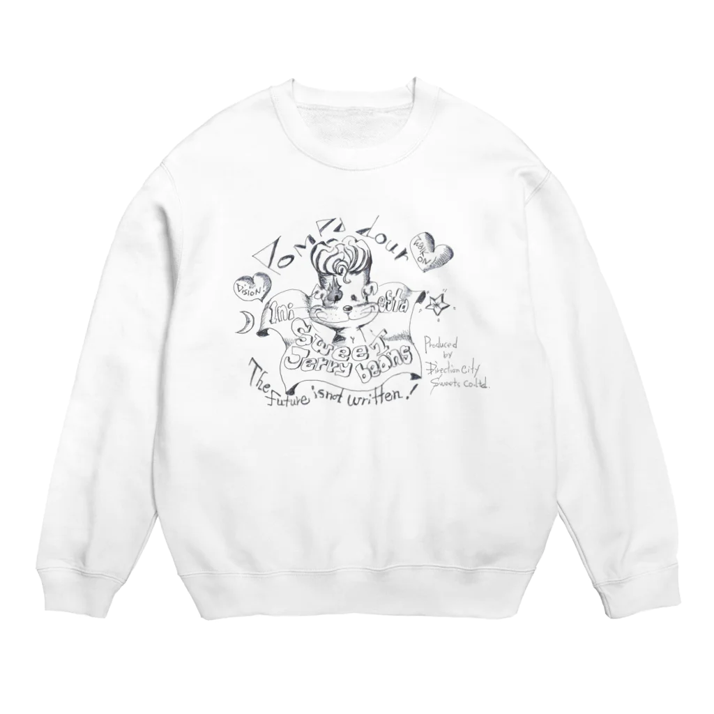 栗原進@夢の空想画家のリーゼント・イニ Crew Neck Sweatshirt