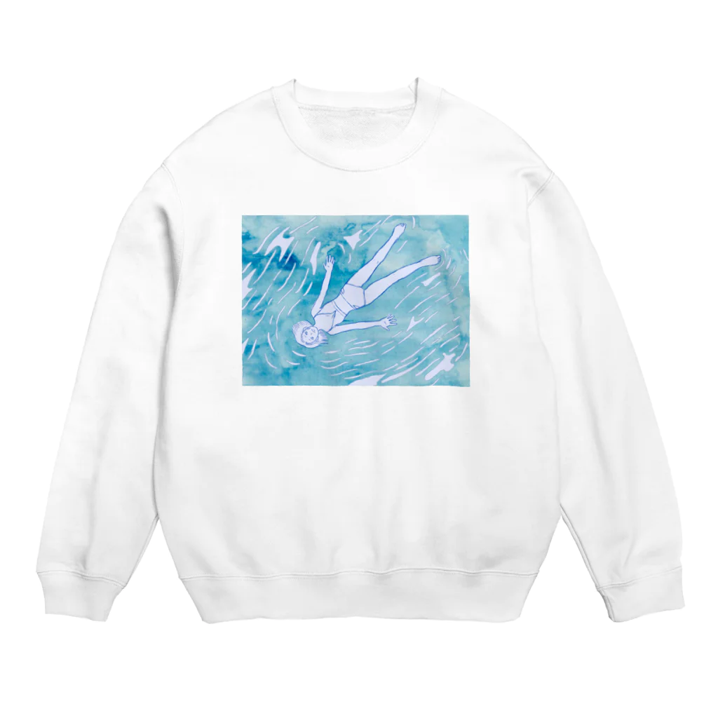 momo sasanoiのなみにまかせて Crew Neck Sweatshirt