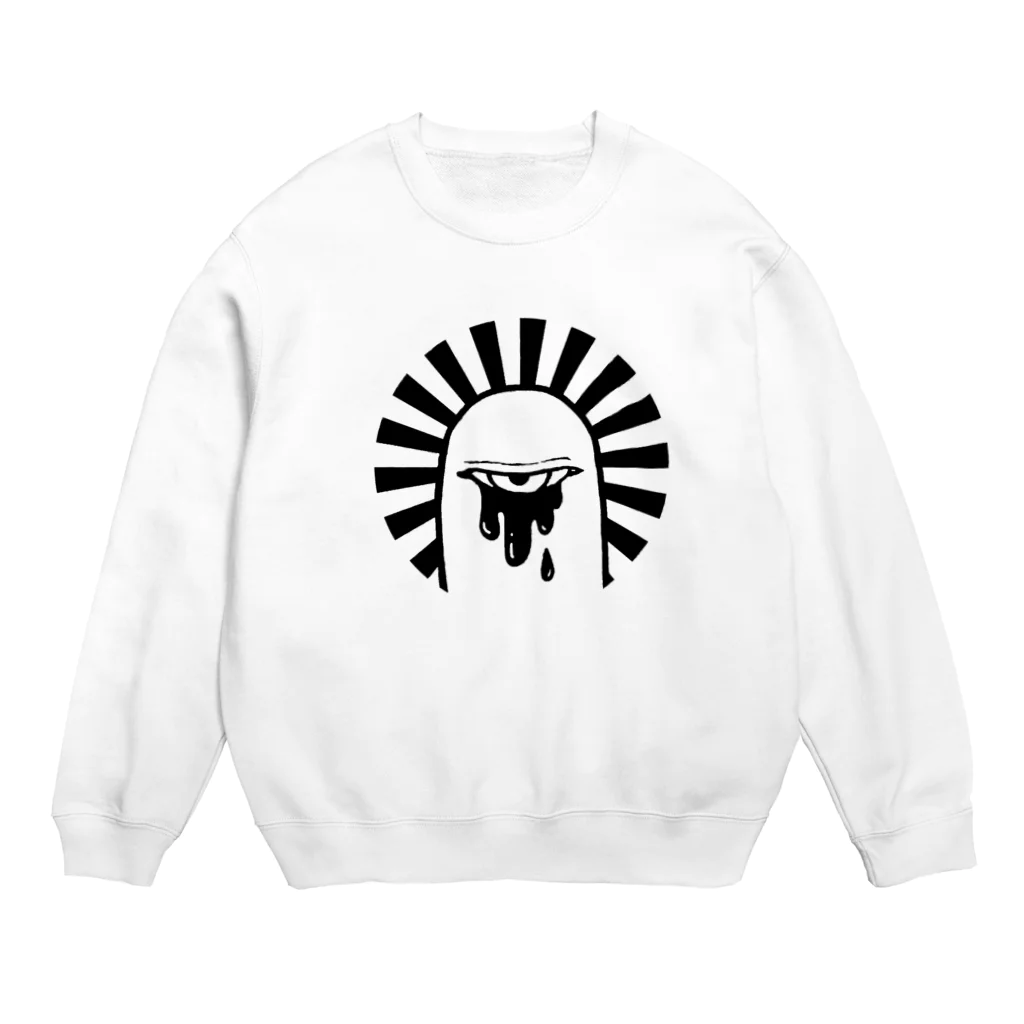 怪しい店のギョロたん Crew Neck Sweatshirt