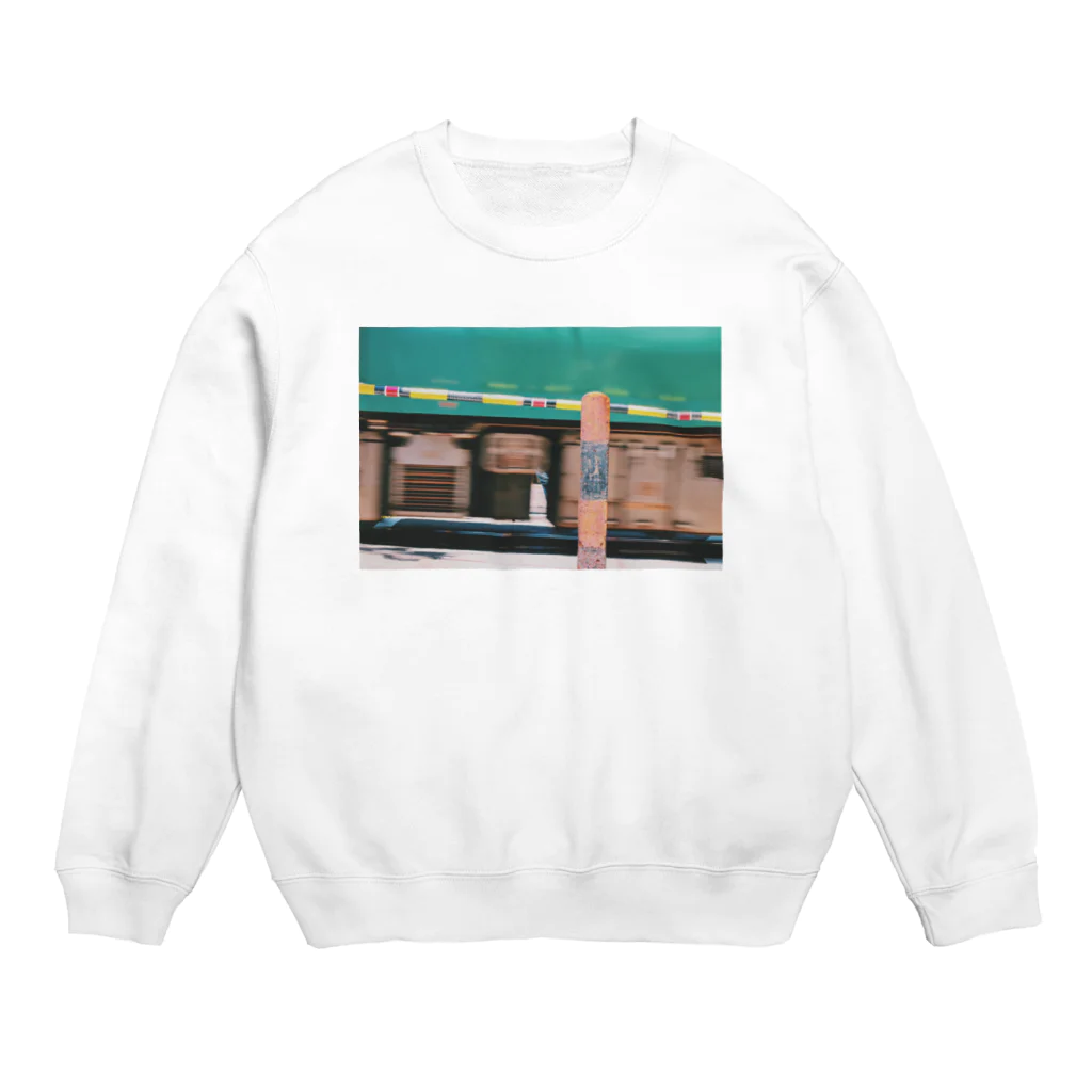 katsurakatsuの電車でもいいんじゃない？ Crew Neck Sweatshirt