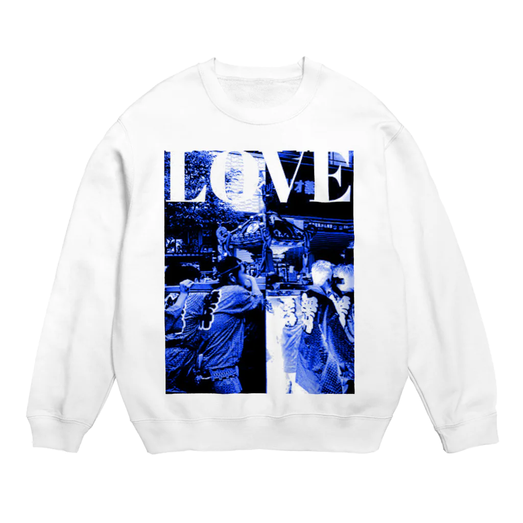 テル！のお店の神輿その３ Crew Neck Sweatshirt