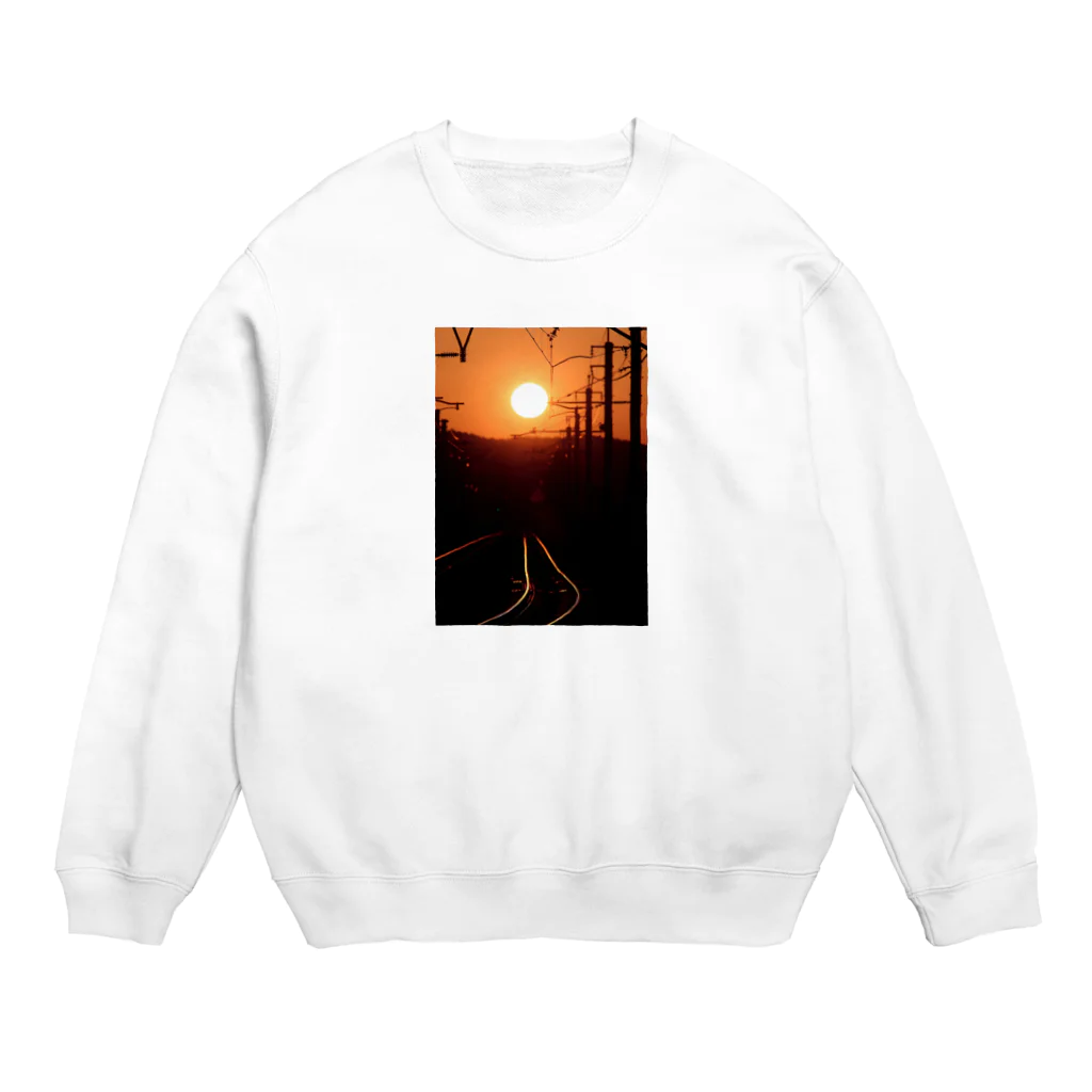 うわじま６号のサンセットレール Crew Neck Sweatshirt