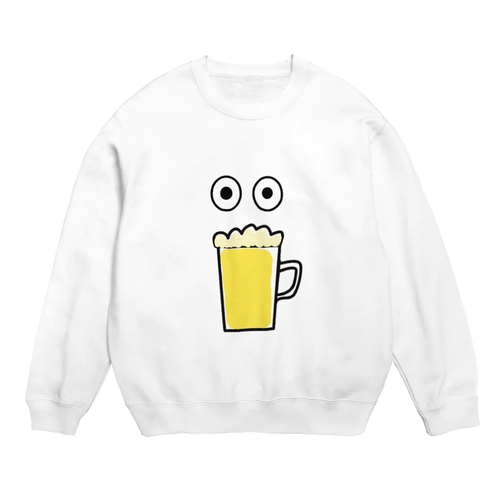 ナントカのビールトリ Crew Neck Sweatshirt