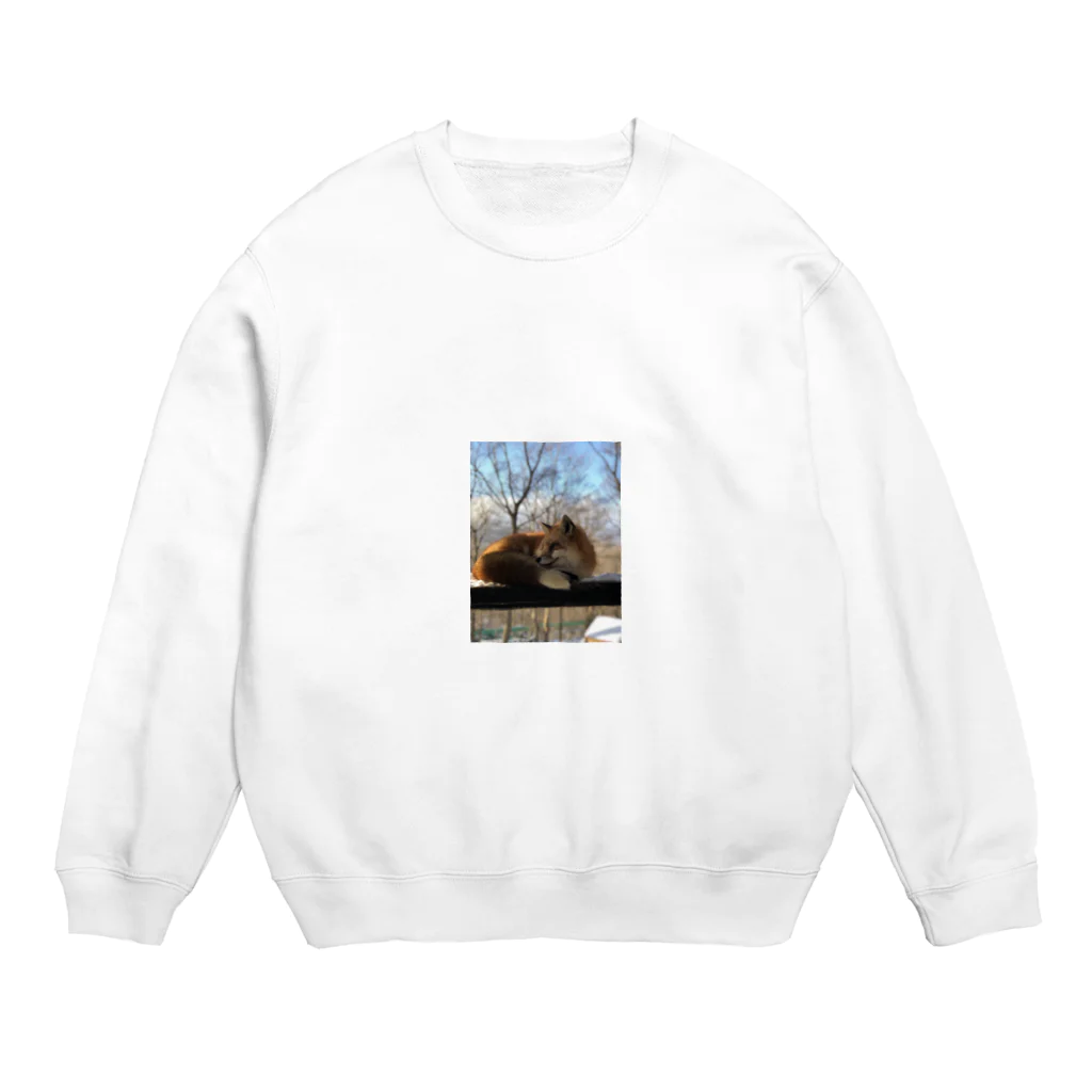 FLyのキツネ～ Crew Neck Sweatshirt