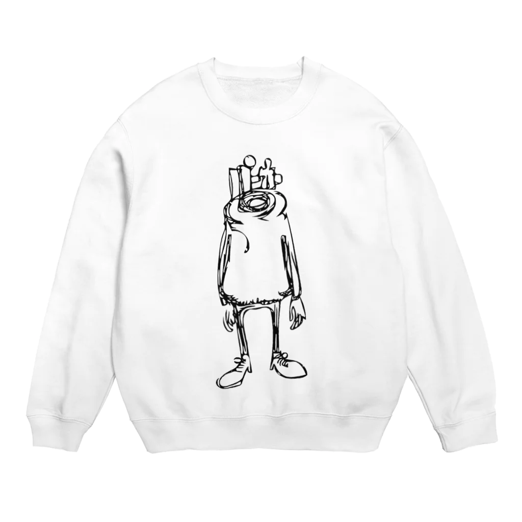 HOPES-noriのパーカーパーカー Crew Neck Sweatshirt