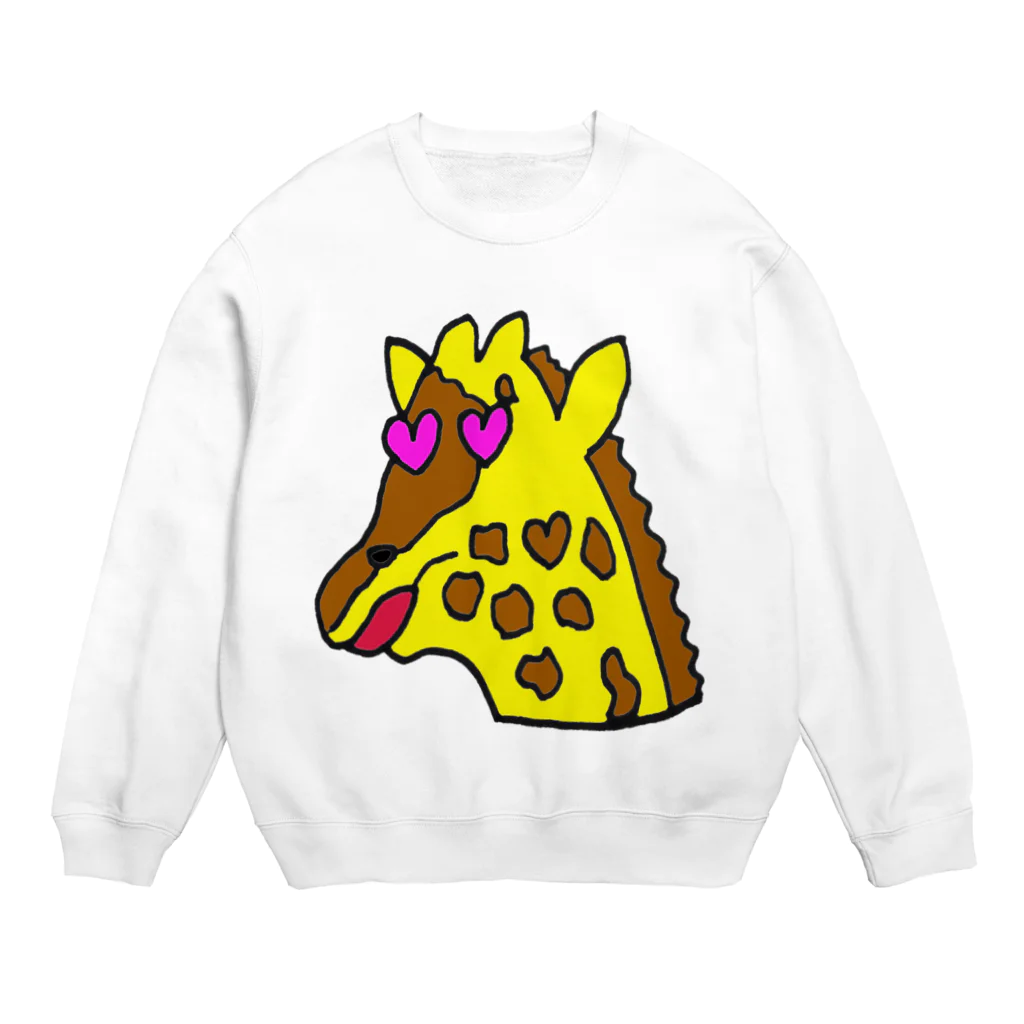 はやややてのきりんchan Crew Neck Sweatshirt