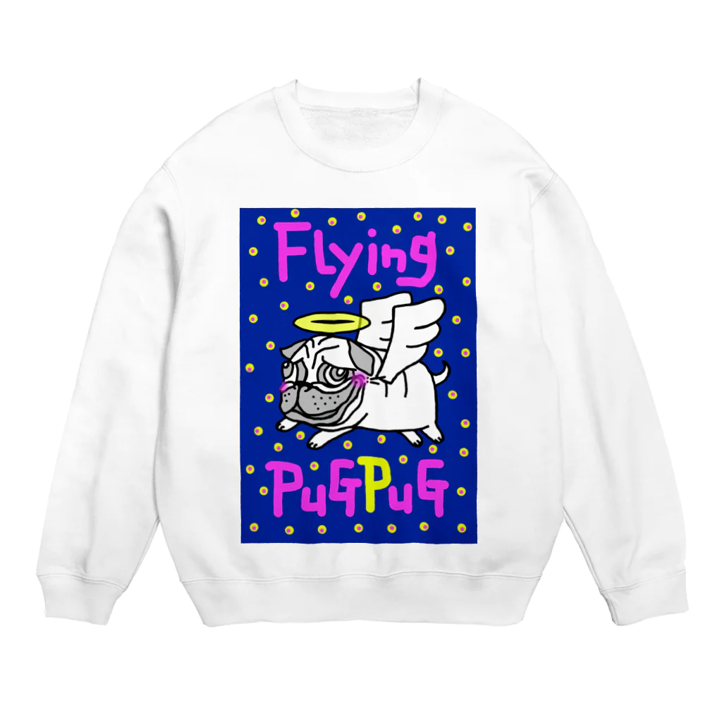 MiSaMのFlying PuGPuG Crew Neck Sweatshirt