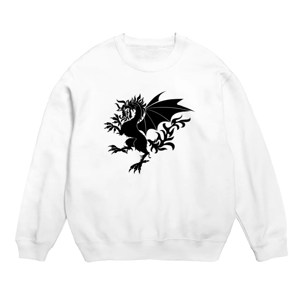 KNS designの馬頭竜 Crew Neck Sweatshirt