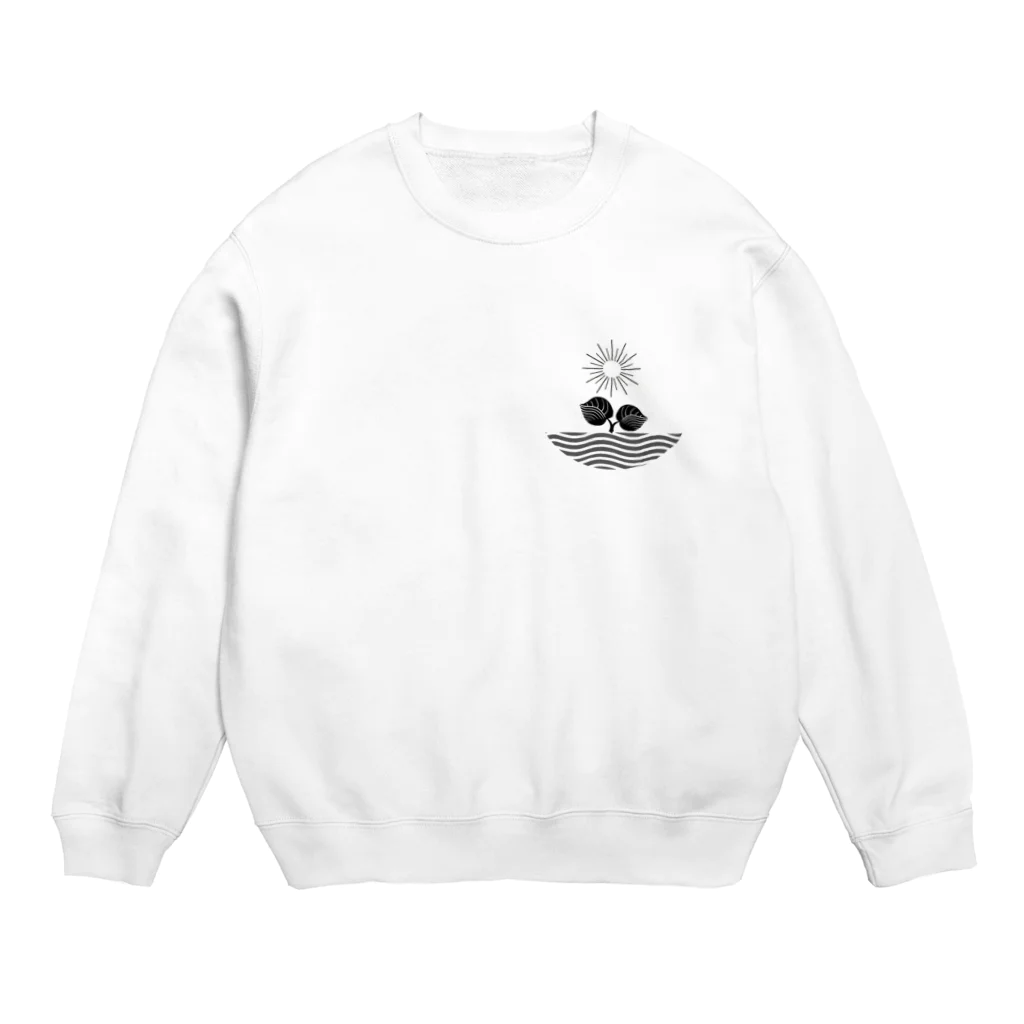 双葉🌱のロゴプリント Crew Neck Sweatshirt