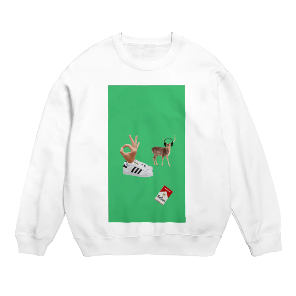 ナカザワのdeer Crew Neck Sweatshirt