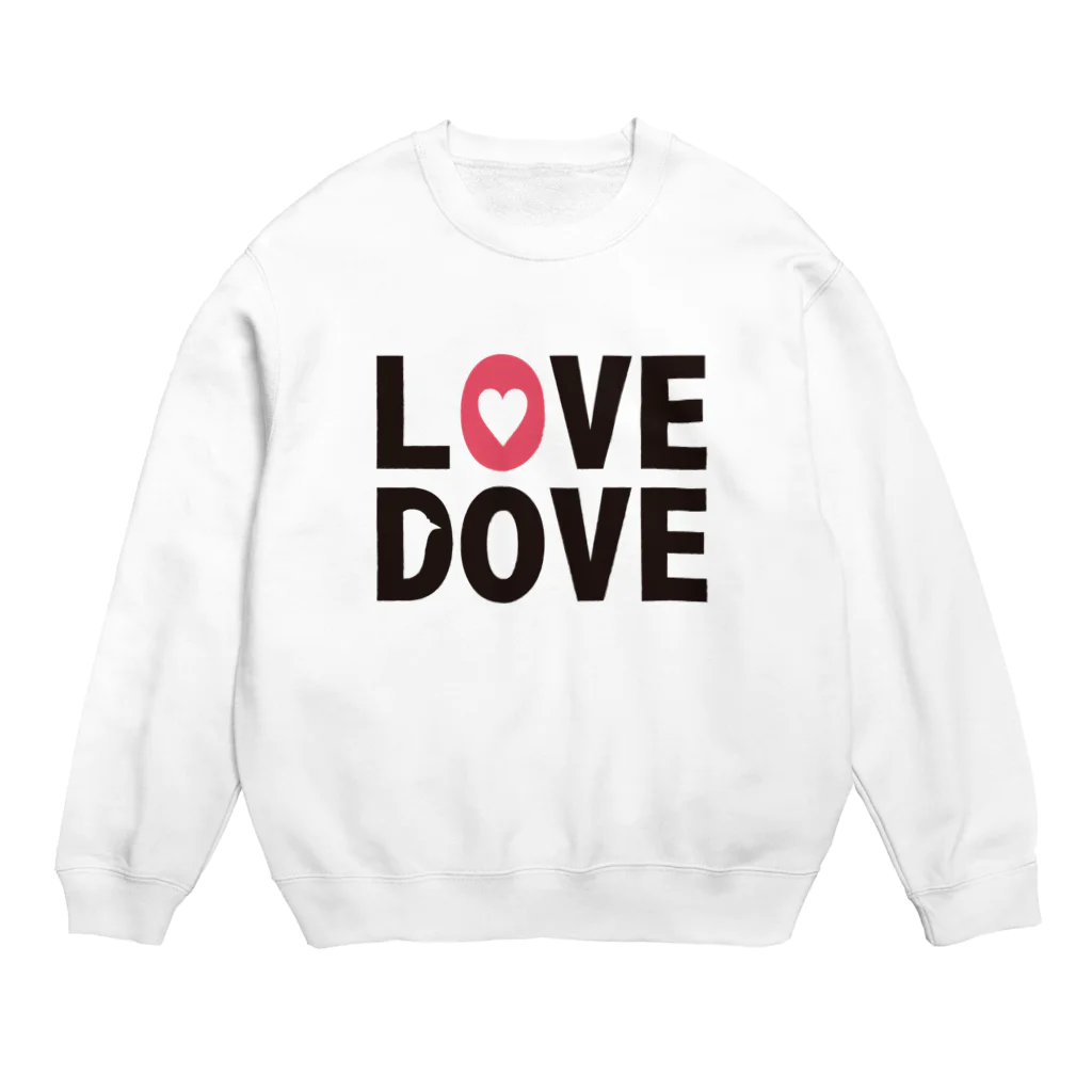 moa810のLOVE DOVE Crew Neck Sweatshirt