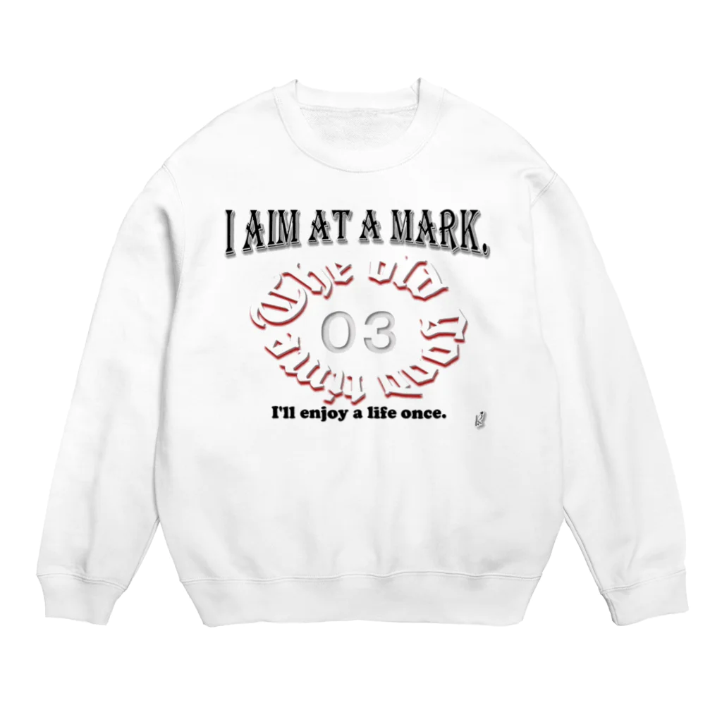 りあんLINEイラストSHOPのオリジナルロゴで♪ Crew Neck Sweatshirt