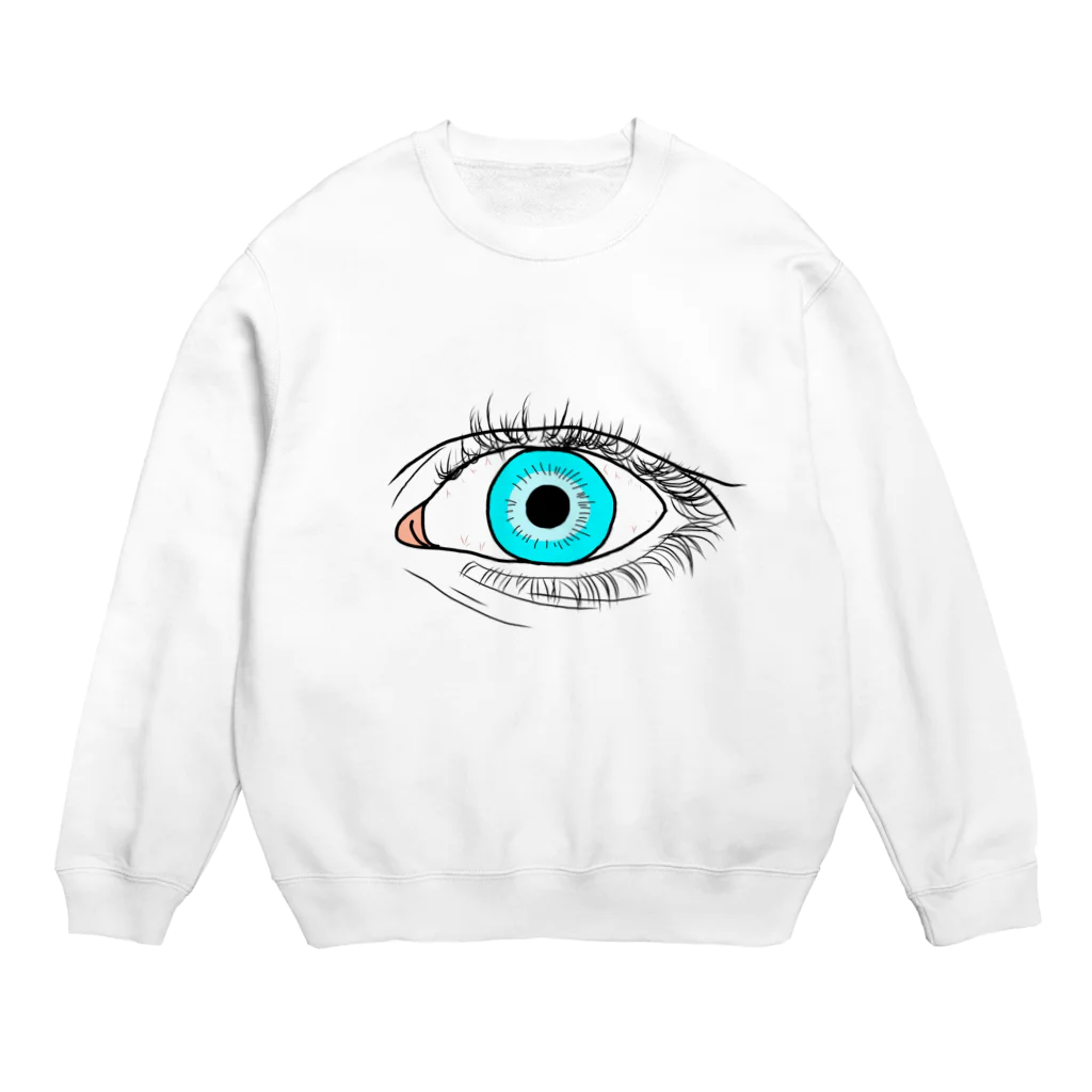 1104のeyes Crew Neck Sweatshirt