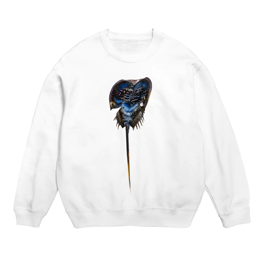 abelestの能古島産カブトガニ Crew Neck Sweatshirt