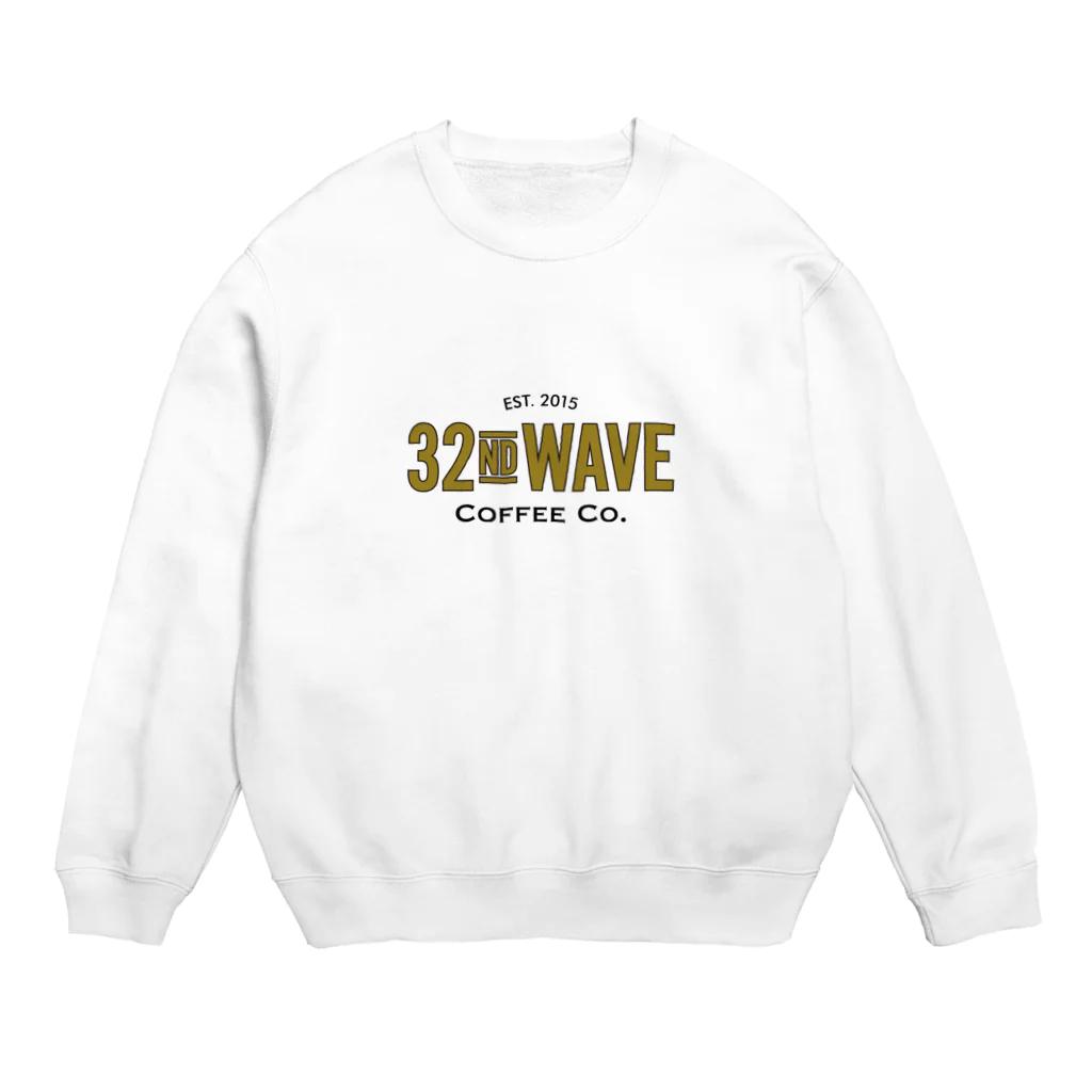 CMPSの32nd Wave Coffee Co. - Gold Leaf Crew Neck Sweatshirt