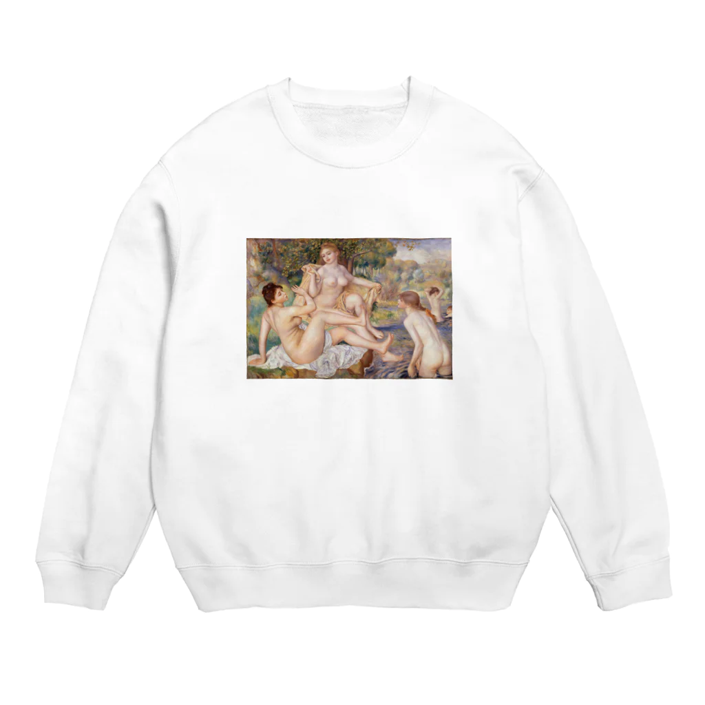 Art Baseの大水浴図 / ルノワール Crew Neck Sweatshirt