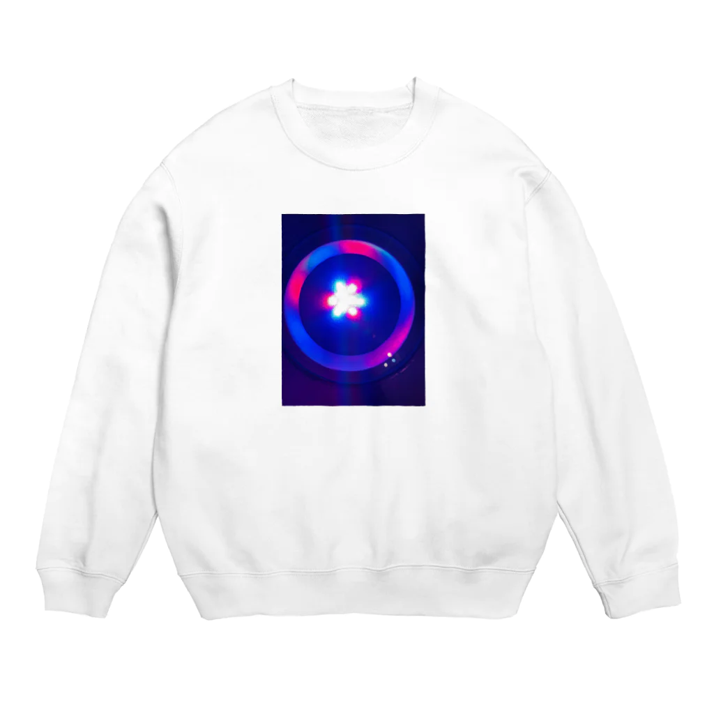 sp_yukimru_01のクラゲヒカリ Crew Neck Sweatshirt